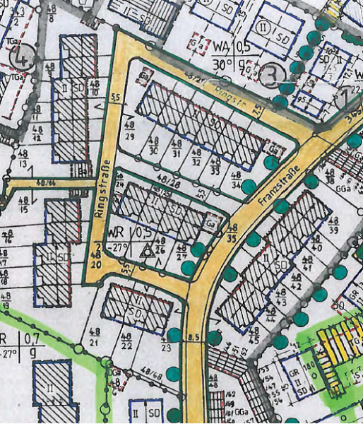 Siedlungsbereich Quartier Ringstr / Franzstr.